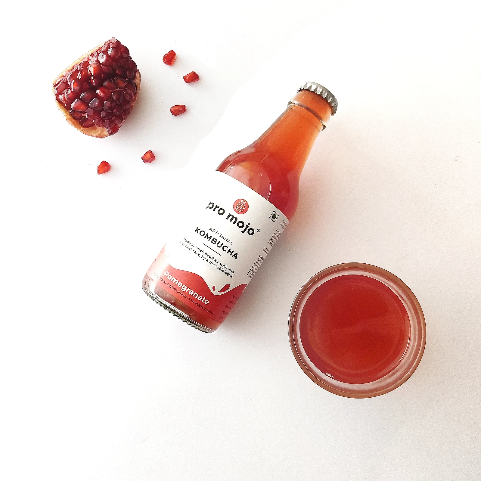 Pomegranate kombucha