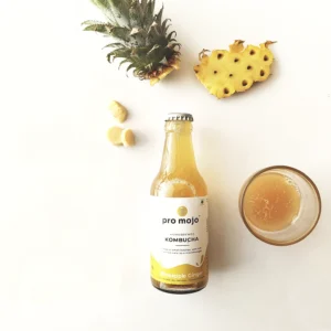 Pineapple ginger kombucha