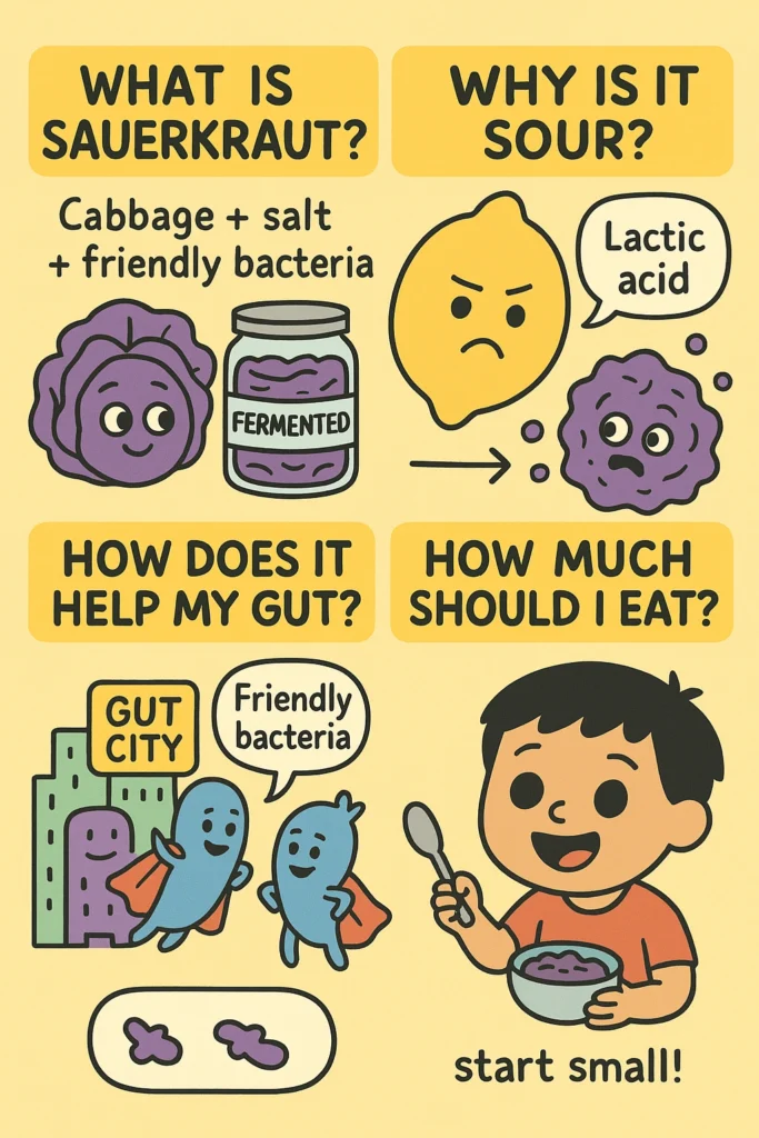 What is Sauerkraut Infographic